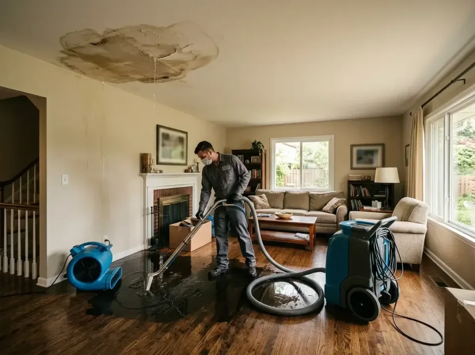 attic-pipe-burst-ceiling-drip-008 — frequently asked questions, Water Damage Restoration & Carpet Care in Clifton, TX